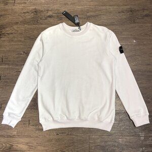 Stone Island Compass Armband Crew Neck Sweatshirt